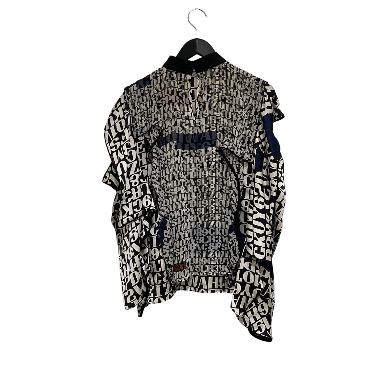 sacai x Alexander Girard総柄ブラウス20-05294 古着・中古-2枚目のアイテム画像