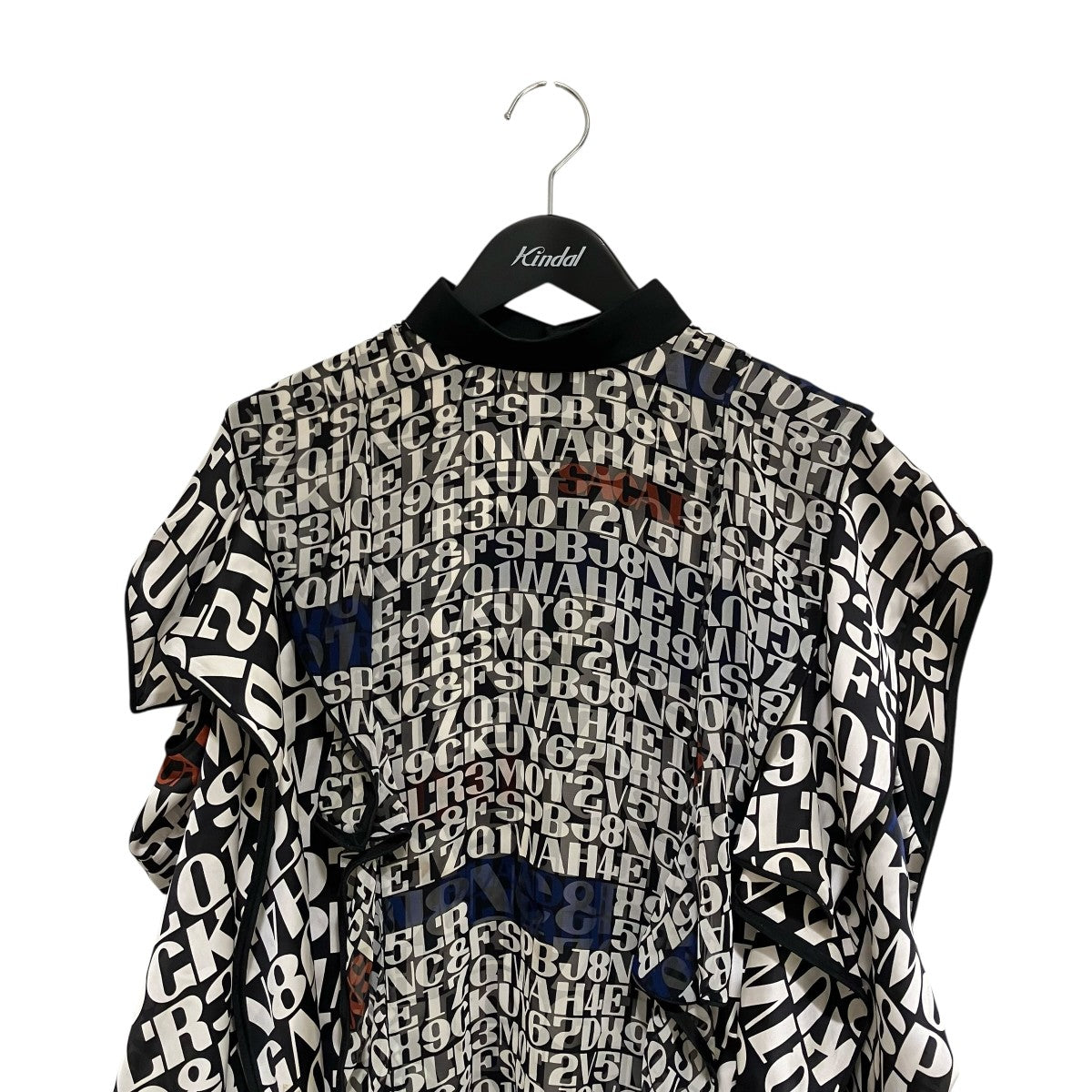 sacai x Alexander Girard総柄ブラウス20-05294 古着・中古-3枚目のアイテム画像