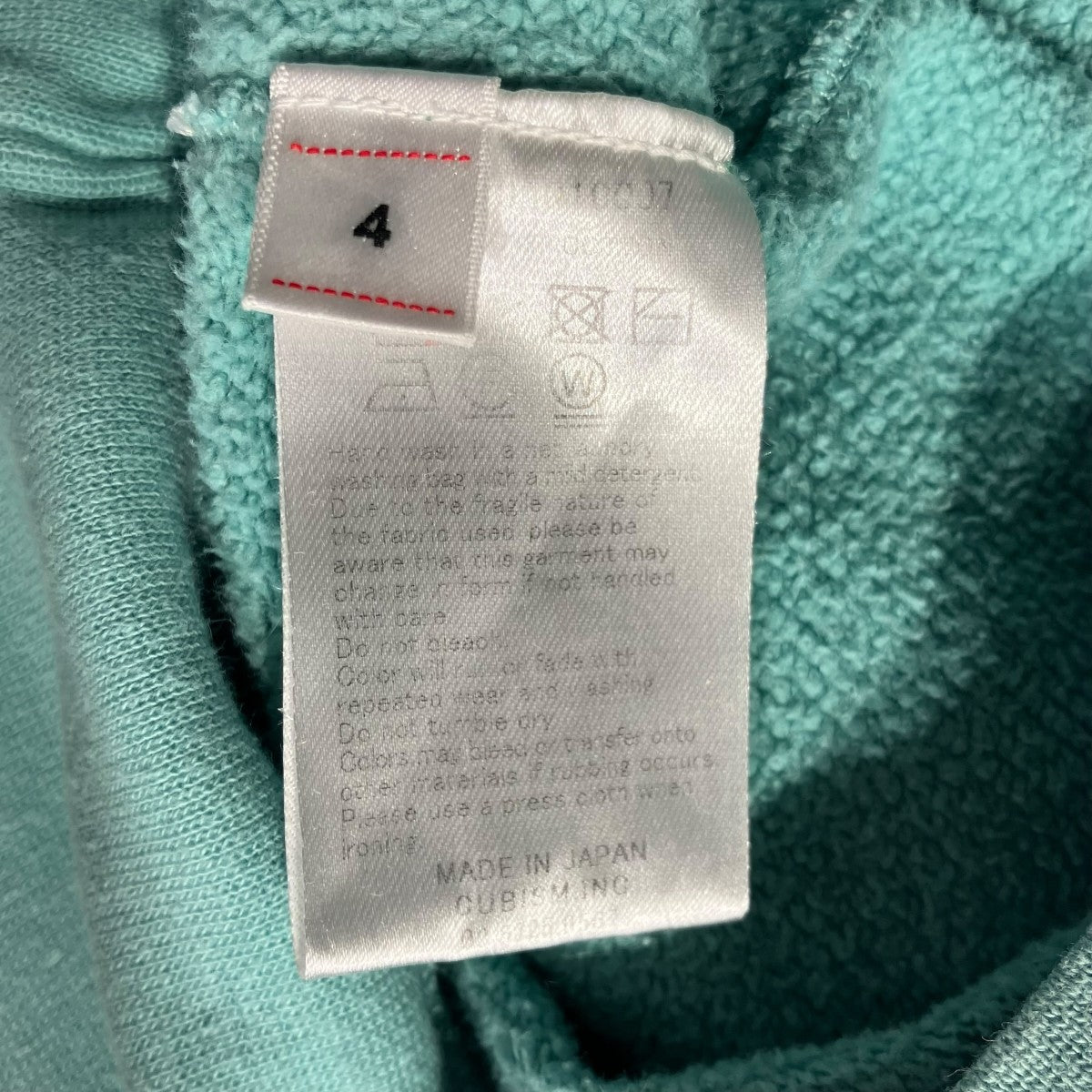 AMPLUS SB SWEAT L S DMGD長袖トレーナー0123305010007