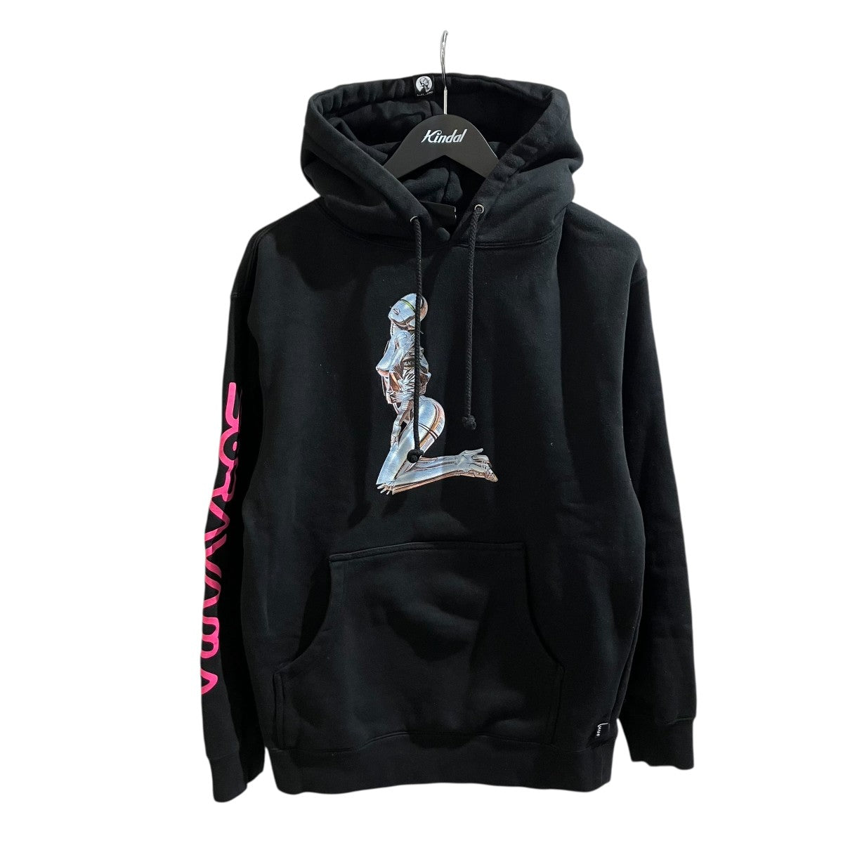 HUF×空山基 プルオーバーパーカー ブラック サイズ S｜【公式