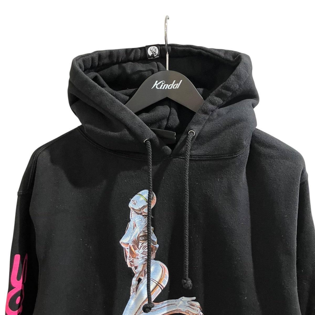 HUF×空山基 プルオーバーパーカー ブラック サイズ S｜【公式