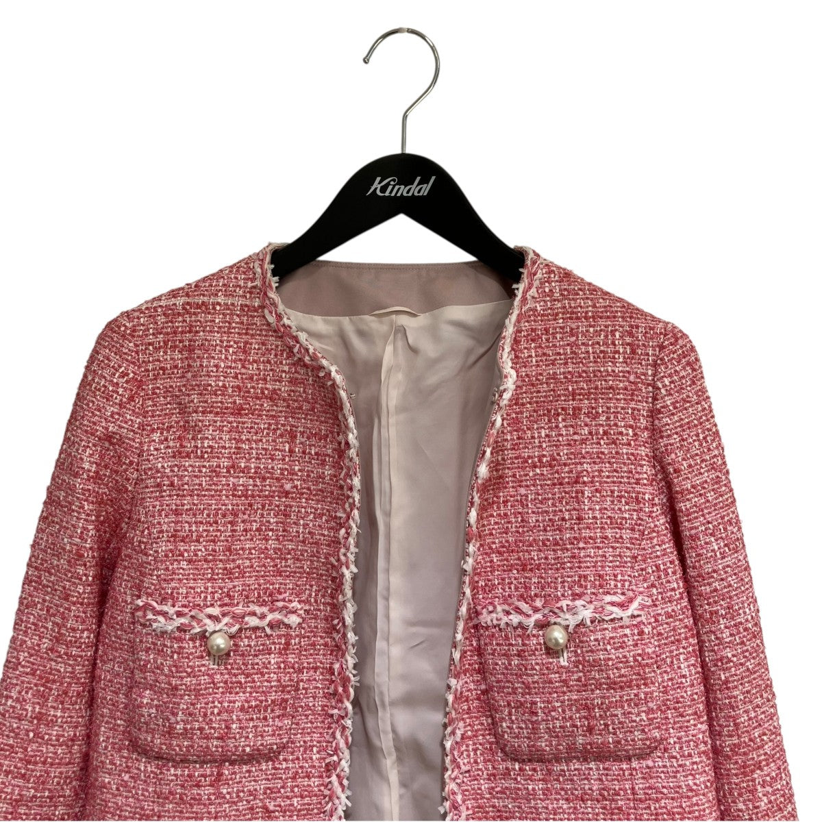 ANAYI(アナイ) Eternal Line 2025ミニドットツイードノーカラー