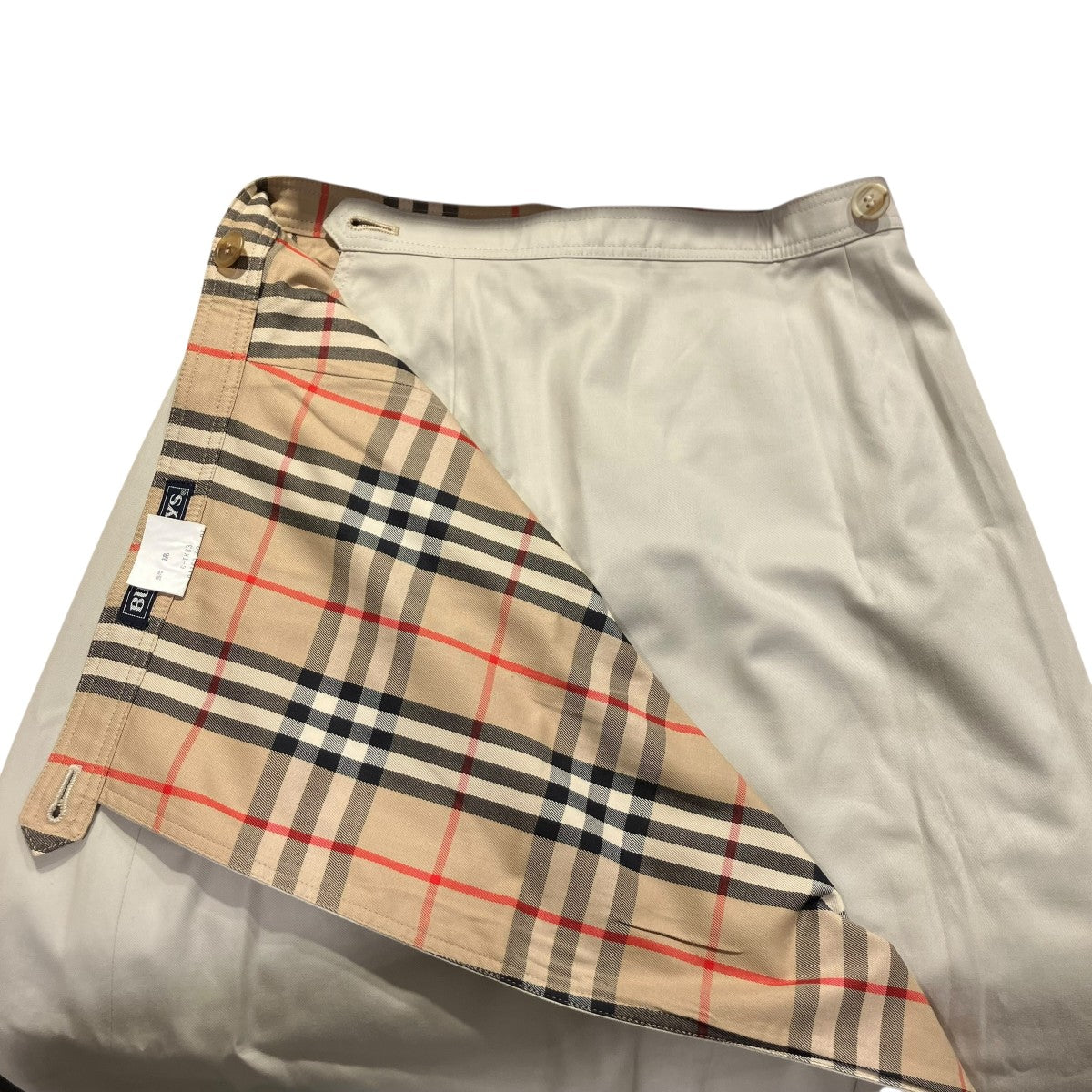 Burberry's(バーバリーズ) 巻きスカートFX005-039 FX005-039 ベージュ