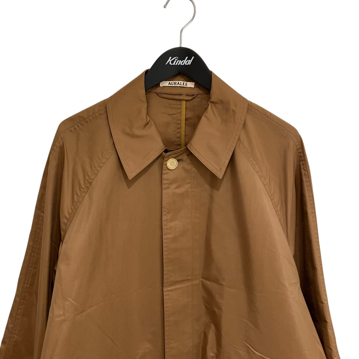 AURALEE(オーラリー) LIGHT FINX POLYESTER SOUTIEN COLLAR COATステン