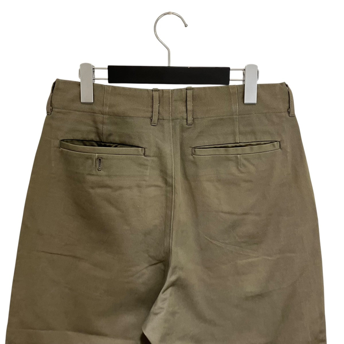 AURALEE オーラリー カーキ チノパン　サイズ0 タグ付き 新品 AURALEE オーラリー カーキ チノパン サイズ0 タグ付き 新品