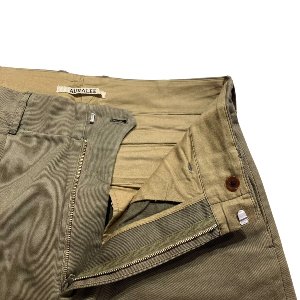 AURALEE(オーラリー) フィンクスチノテーパードパンツチノパン