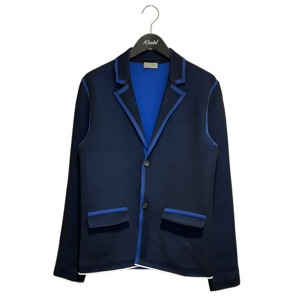 【お値下げ大歓迎★tamin★専用】DIOR ネイビー ジャケットウール Dior Homme(ディオールオム) テーラードジャケット533M243ZT010