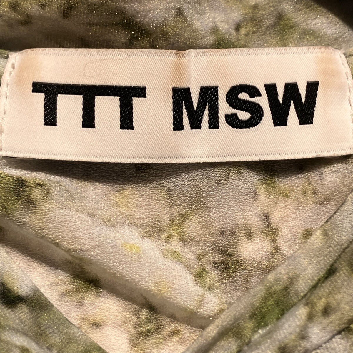 TTT MSW 花柄シアーカットソーTTT-2021AW-CT03 古着・中古-5枚目のアイテム画像