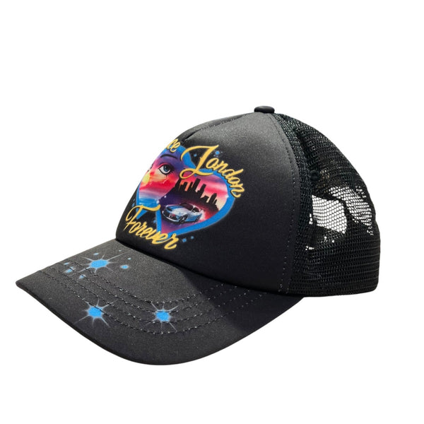 PALACE(パレス) FOREVER TRUCKERキャップ150137 150137 ブラック