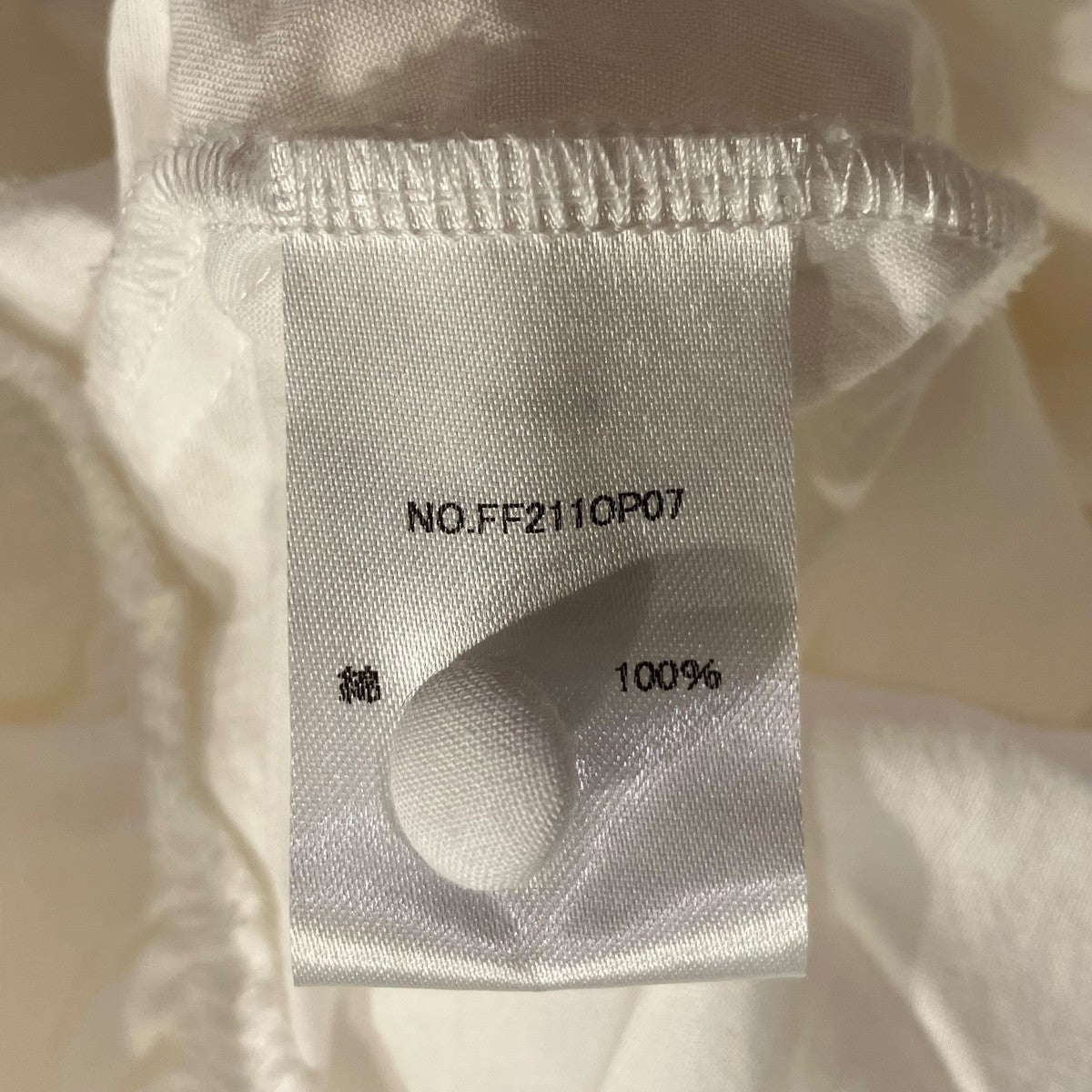 THE DRESS WAITS raglan sleeves tiered dressドレスFF211OP07 古着・中古-7枚目のアイテム画像