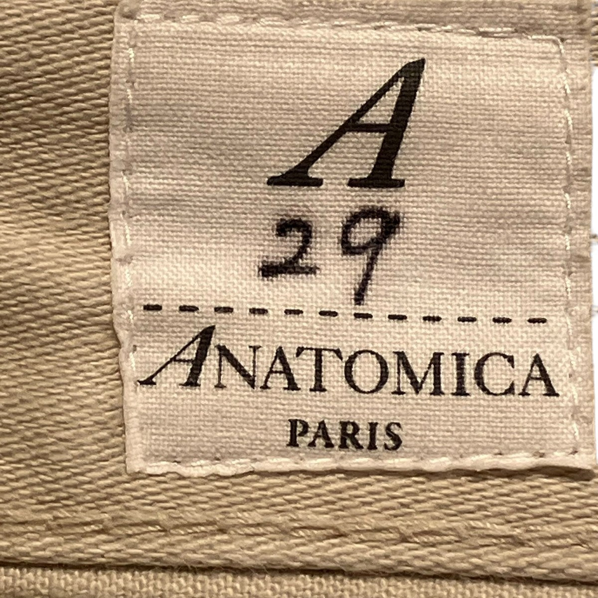 ANATOMICA 618 MARILYN SATEENスラックスパンツ531-181-01 古着・中古-6枚目のアイテム画像