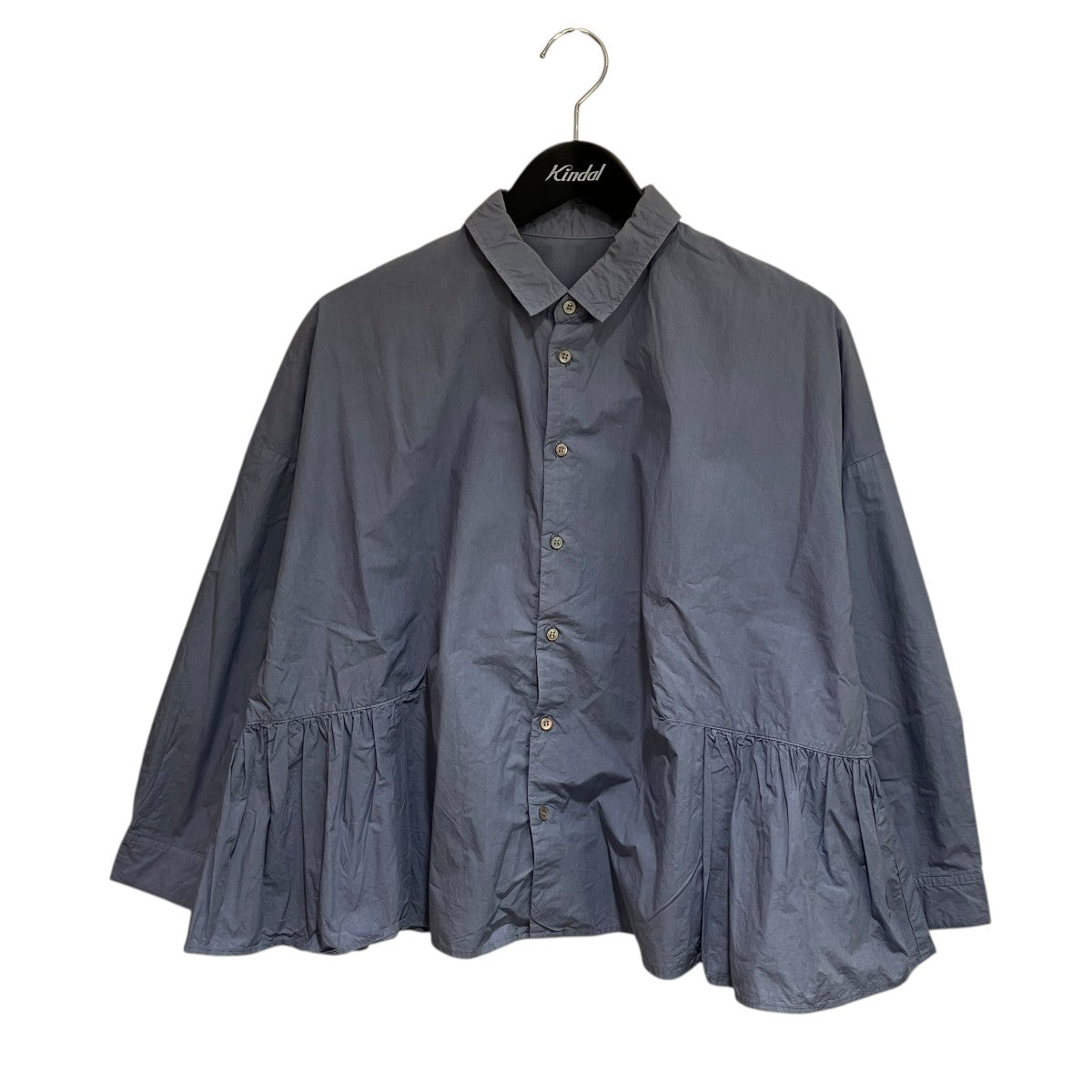 nest Robe 裾ギャザー長袖ブラウス01181-1103 古着・中古-1枚目のアイテム画像