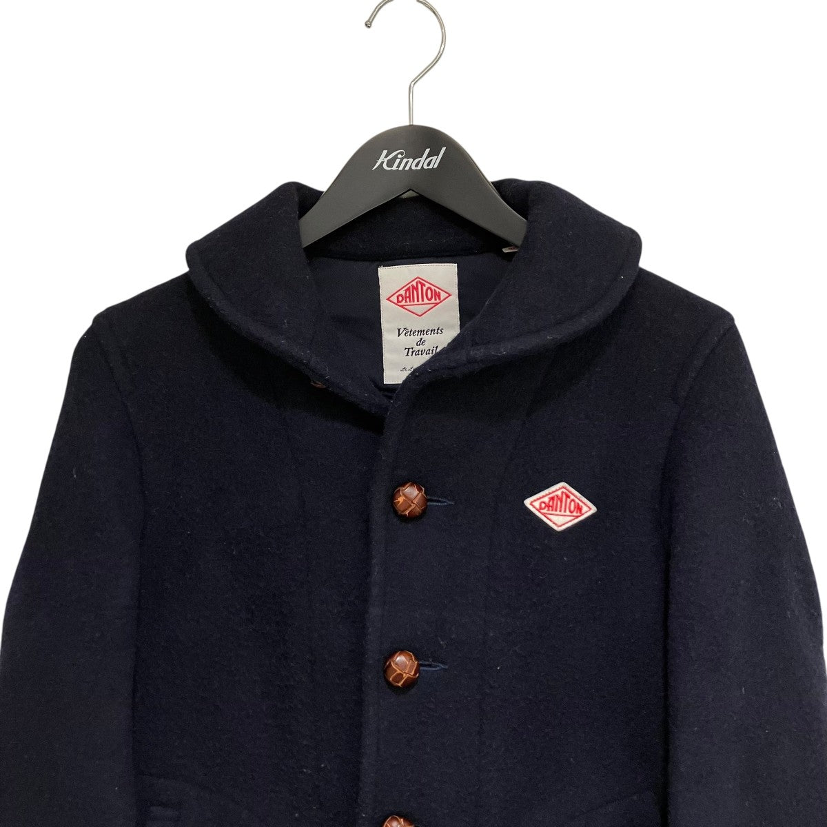 DANTON(ダントン) ウールモッサ丸衿ブルゾンジャケットJD-8243 JD-8243