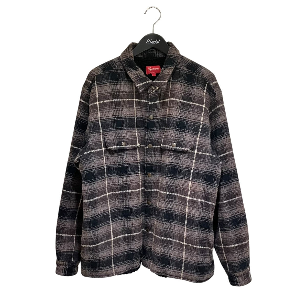 22AWShearling Lined Flannel Shirtボアシャツジャケット