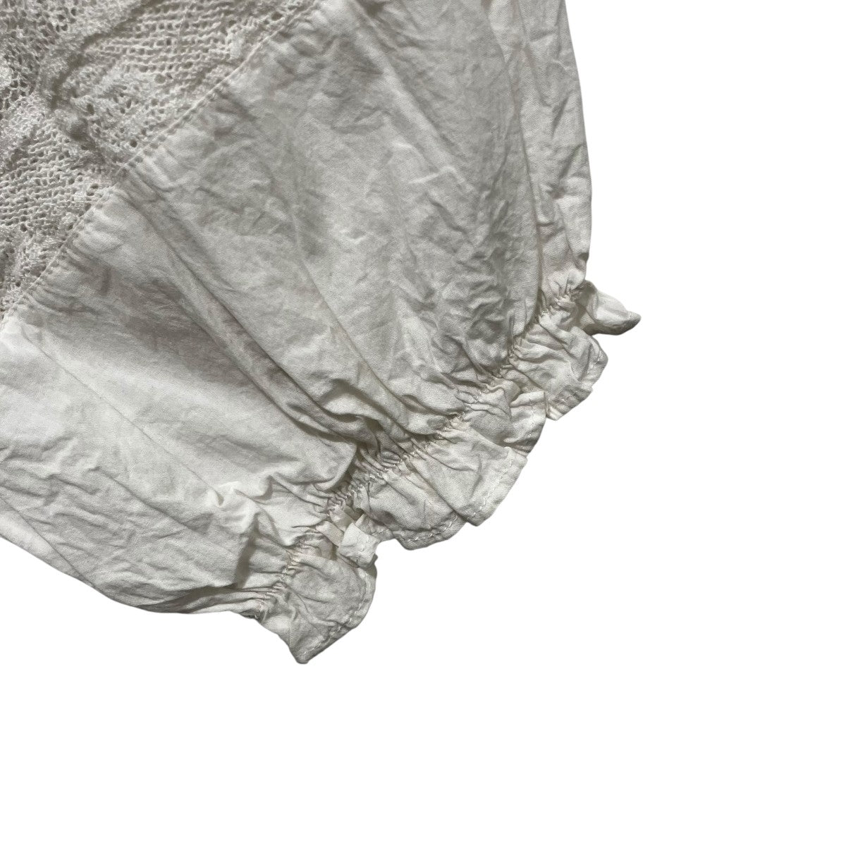 ne quittez pas C Lawn Lace V Panel Top長袖ブラウス010181024 古着・中古-4枚目のアイテム画像