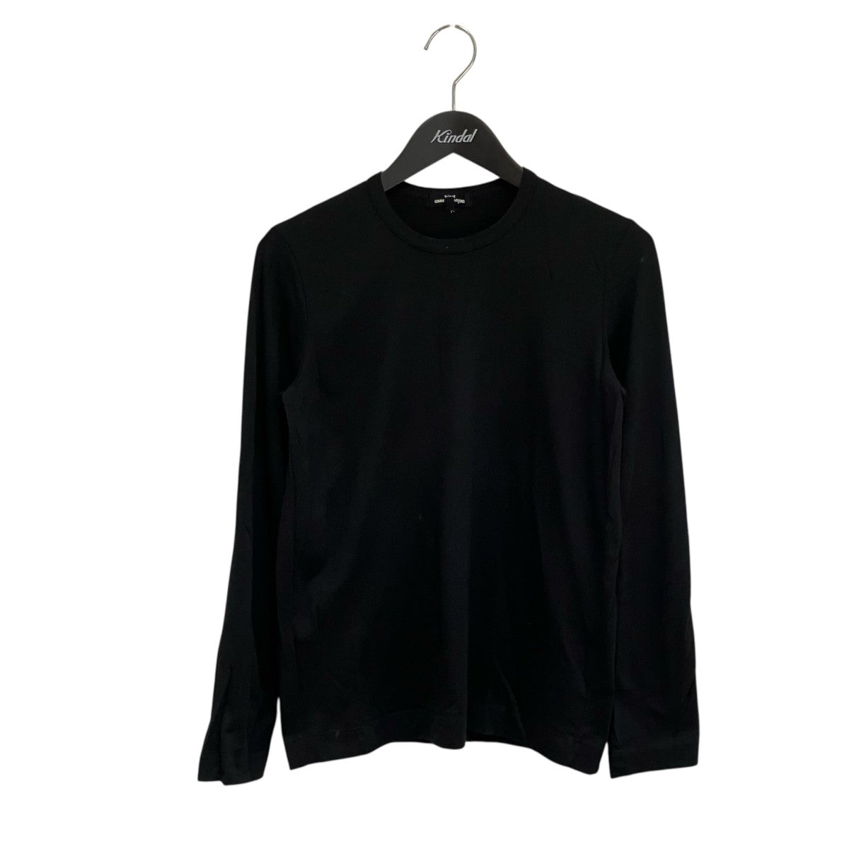 tricot COMME des GARCONS 綿天竺長袖TシャツTZ-T002 古着・中古-1枚目のアイテム画像