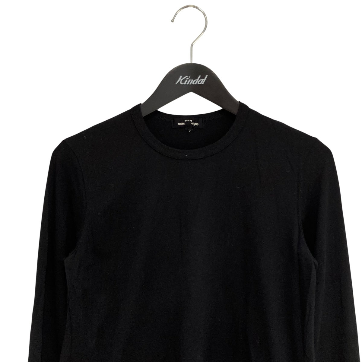 tricot COMME des GARCONS 綿天竺長袖TシャツTZ-T002 古着・中古-3枚目のアイテム画像