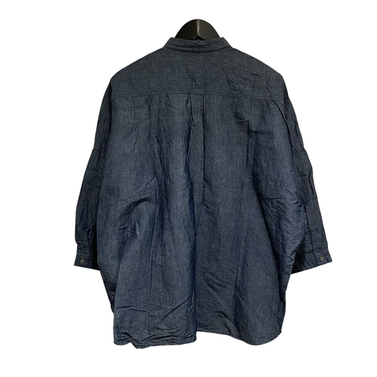 nest Robe Cotton linen Washi paper shirt半袖シャツ01191-2016 古着・中古-2枚目のアイテム画像