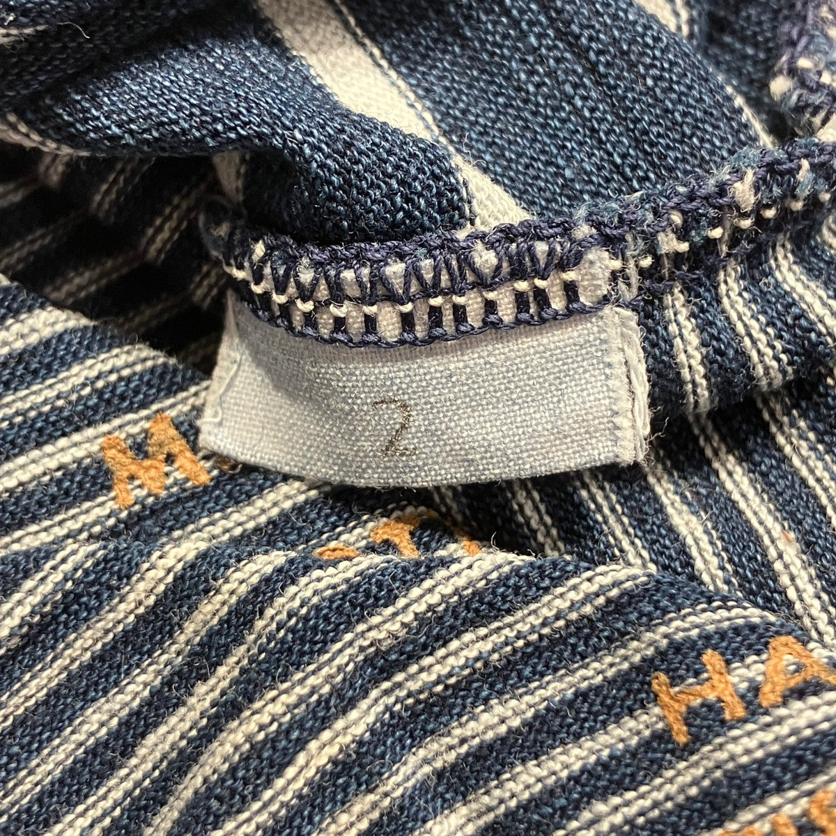 45R でこぼこ天竺の908Tシャツボーダーカットソー8037027 古着・中古-5枚目のアイテム画像