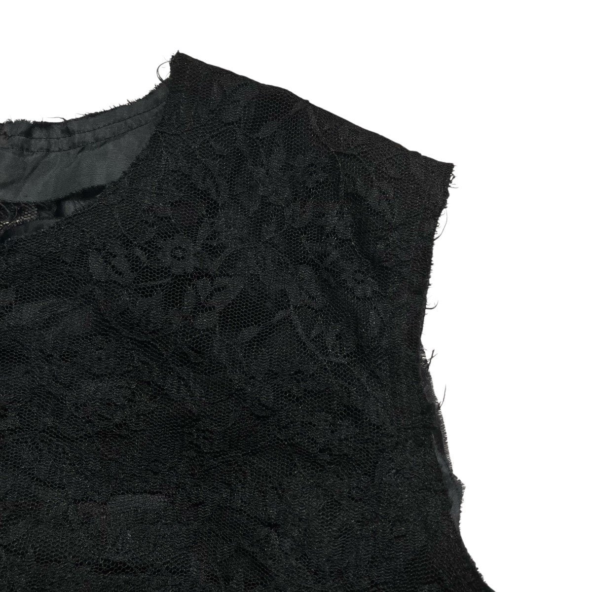 COMME des GARCONS COMME des GARCONS ノースリーブレースブラウスRP-B028 古着・中古-4枚目のアイテム画像