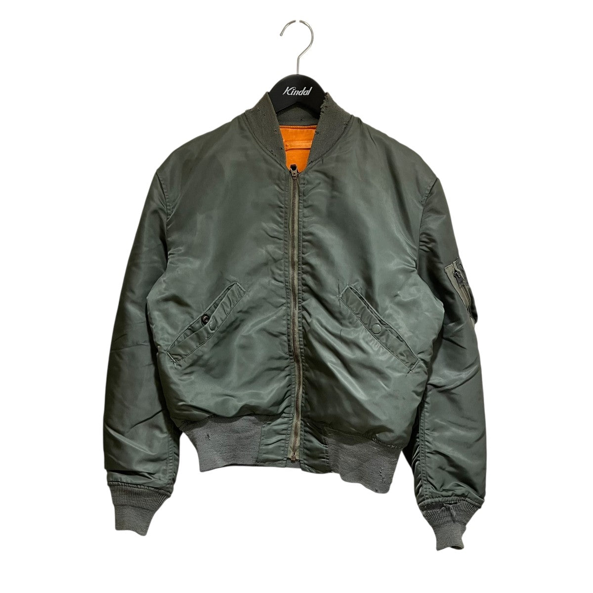 60’S USAF Type L-2B フライトジャケット SATELLITE OUTERWEAR社製ウール×レーヨンMA-1ジャケットMIL-J-7448H