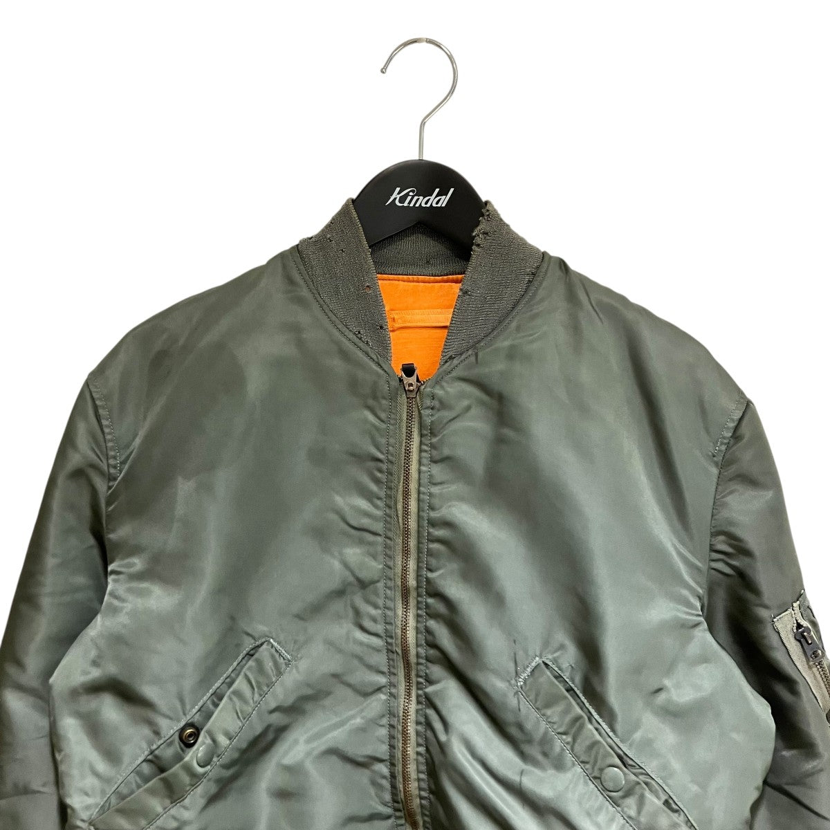 60’S USAF Type L-2B フライトジャケット SATELLITE OUTERWEAR社製ウール×レーヨンMA-1ジャケットMIL-J-7448H