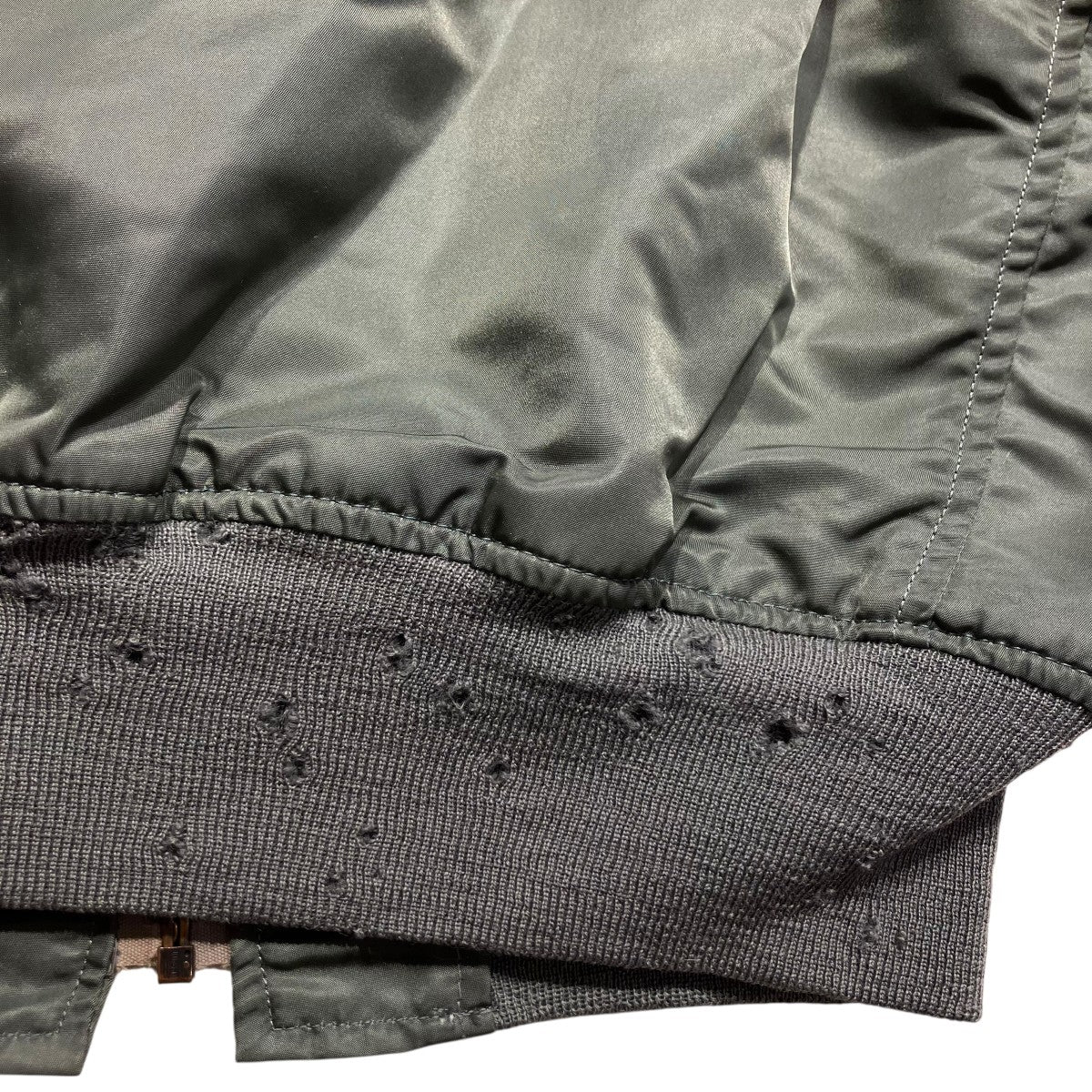 60’S USAF Type L-2B フライトジャケット SATELLITE OUTERWEAR社製ウール×レーヨンMA-1ジャケットMIL-J-7448H