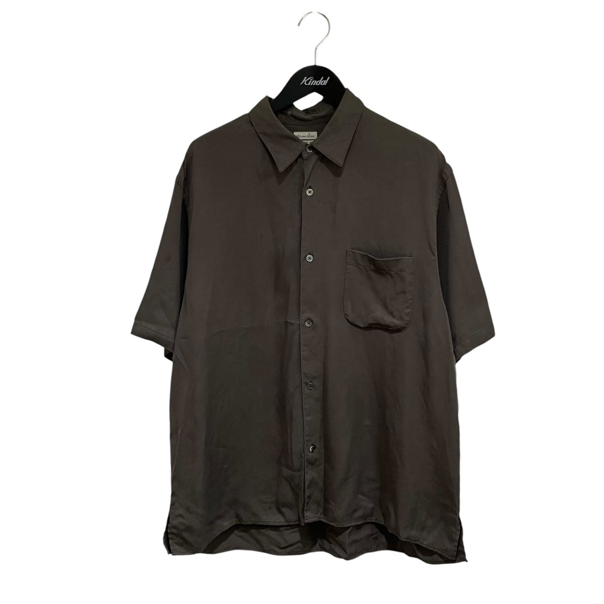 STEVEN ALAN DRAPE TURNOVER COLLAR SHORT SLEEVE SHIRT半袖シャツ8116-149-0322 古着・中古-1枚目のアイテム画像