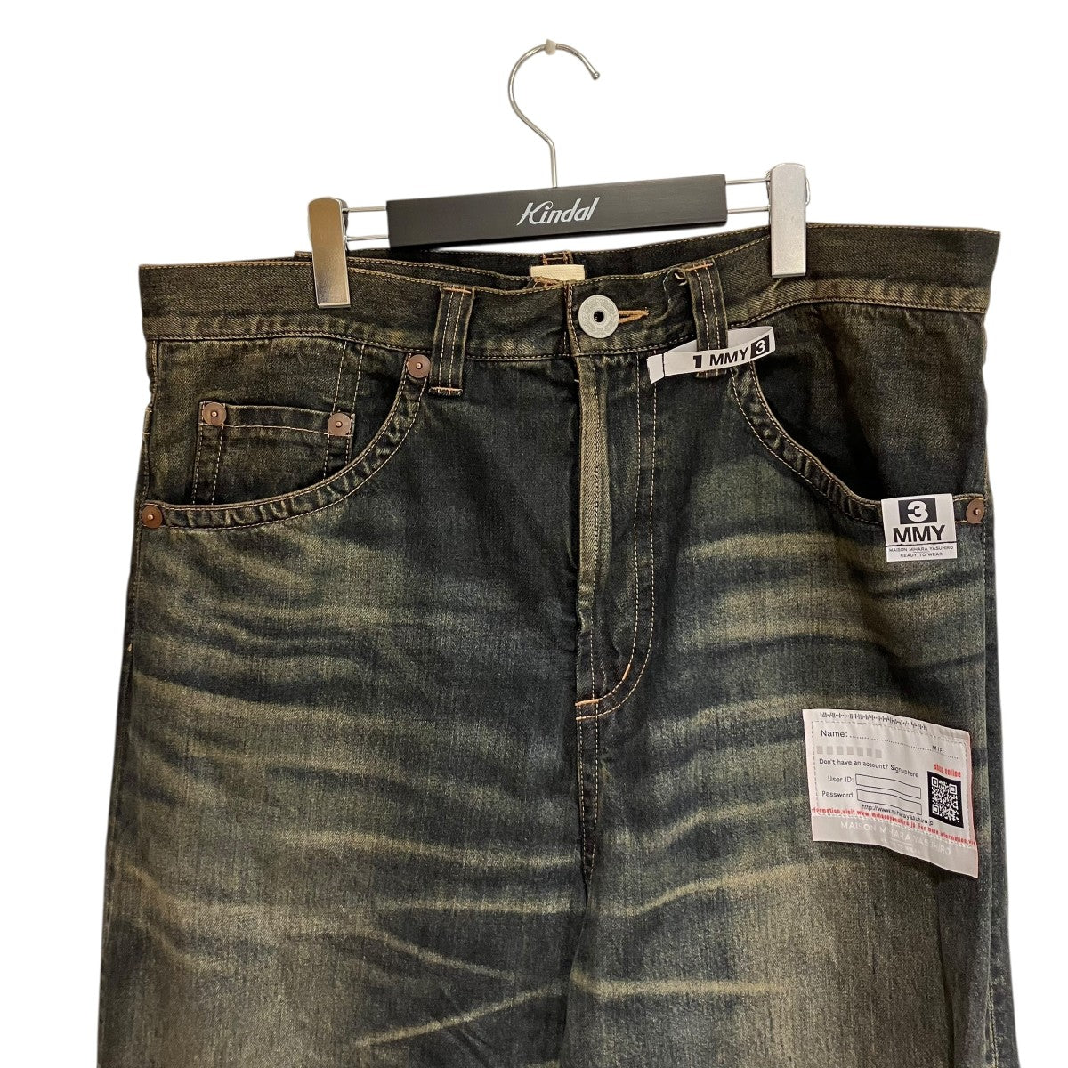 25AWHuge Layered JeansデニムパンツA15PT027