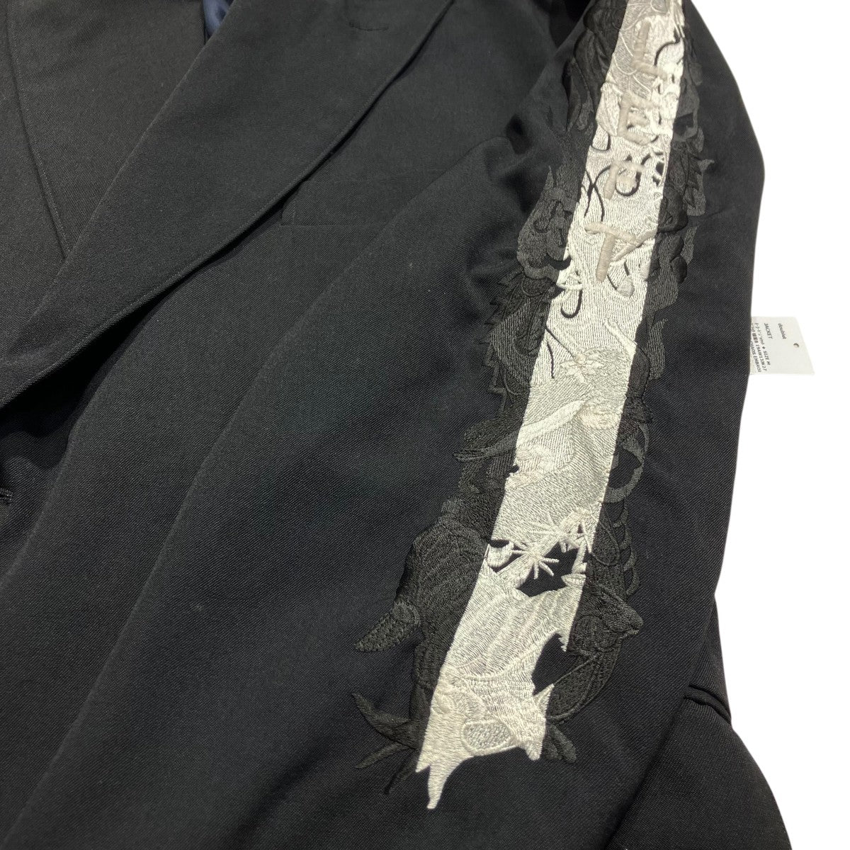 doublet(ダブレット) LINED CHAOS EMBROIDERY TAILORED JKTテーラード