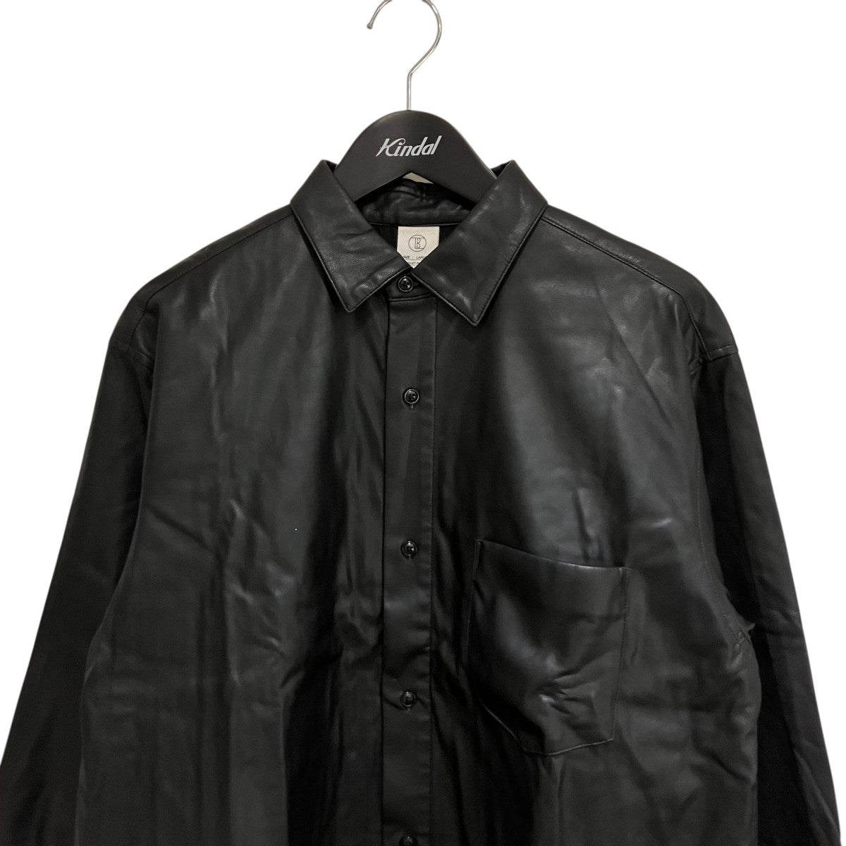 Edition レザーシャツ ブラック Prada レザー シャツ | ブラック | FARFETCH JP