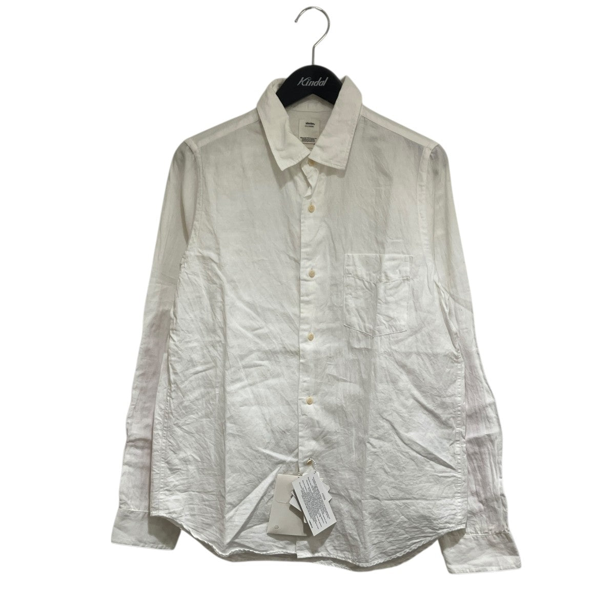 VISVIM ALBACORE JUMBO SHIRT L S(LUXSIC)リネンシャツ0119105011005 古着・中古-1枚目のアイテム画像