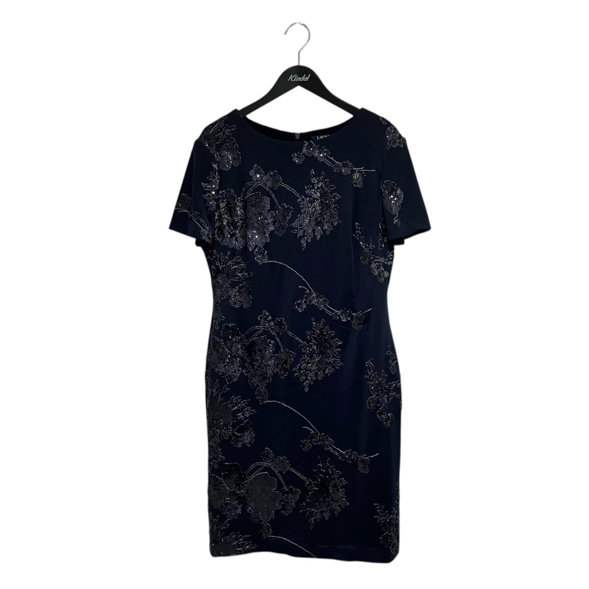 LAUREN RALPH LAUREN スパンコールドレス0200011564 古着・中古-1枚目のアイテム画像