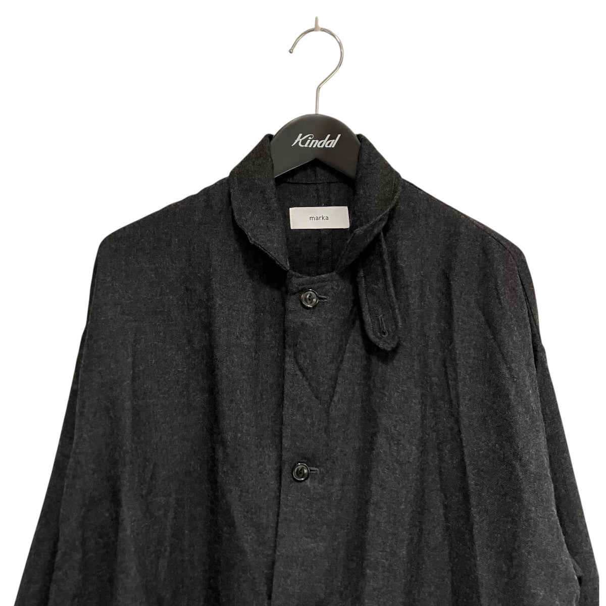 MARKA(マーカ) SHIRT COAT WOOL SOFT SERGEコートM20C-07SH01C M20C