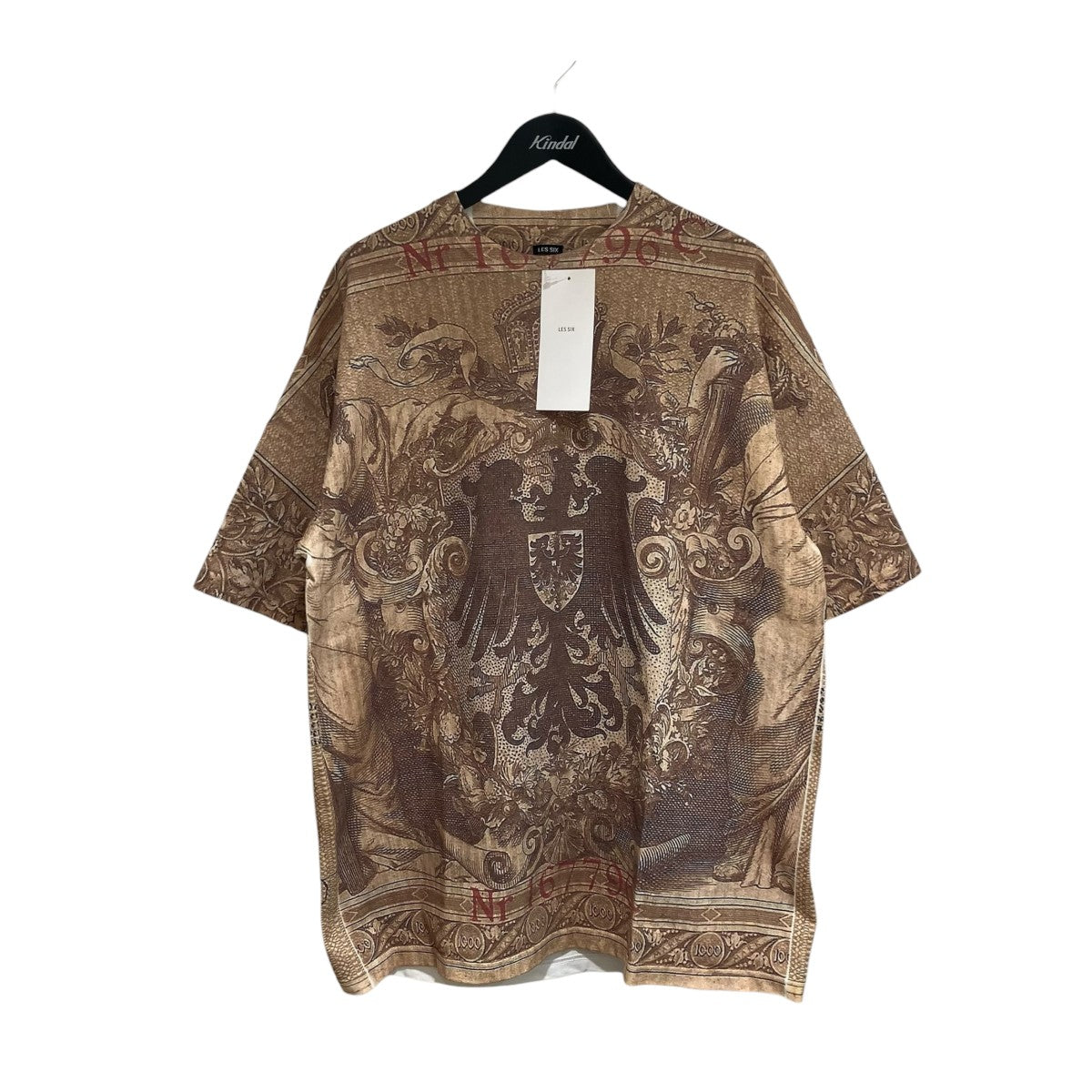 LES SIX 半袖Tシャツfyrtiosju-8-gt 古着・中古-1枚目のアイテム画像