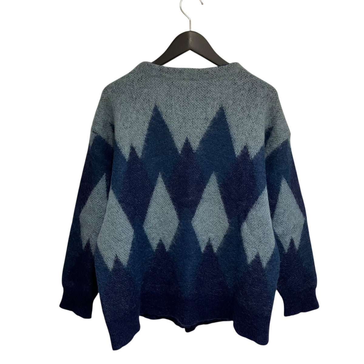 dairiku × beams Argyle Knit Cardigan DAIRIKU×BEAMS Mohair Argyle Knit Cardiganカーディガン21AW BM2 21AW