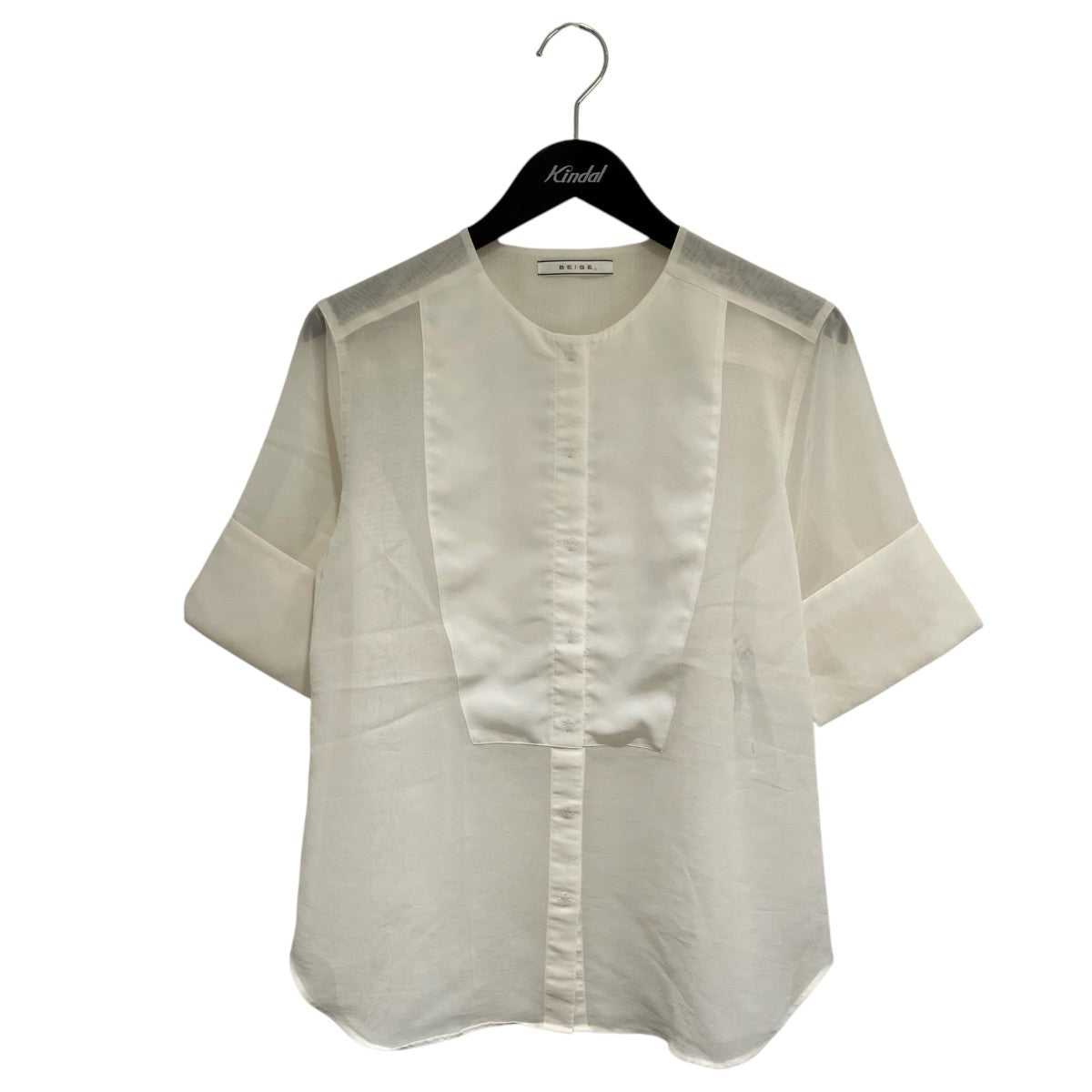 BEIGE 半袖ブラウスBLCWBA0207 古着・中古-1枚目のアイテム画像