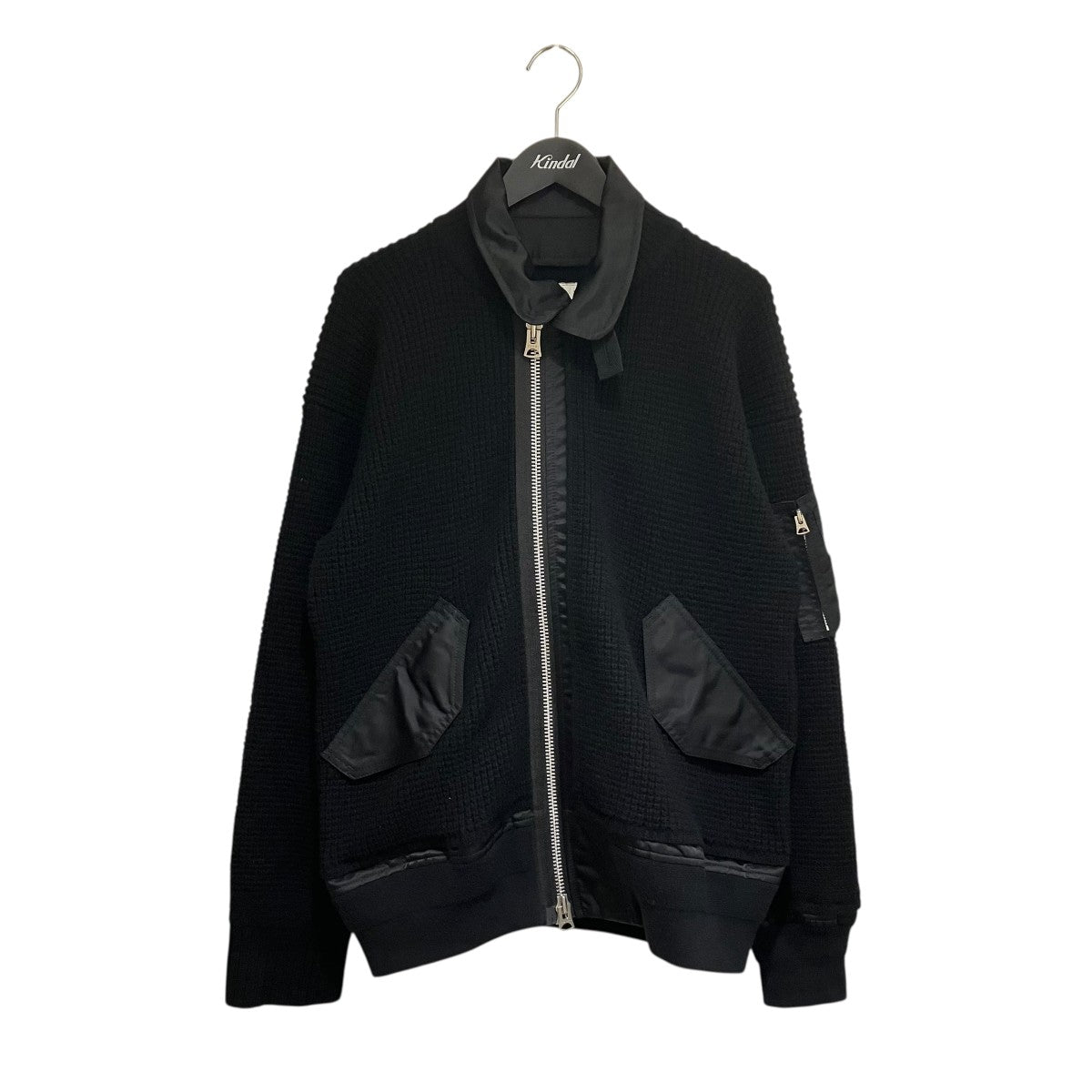 sacai(サカイ) 21AWwool Knit Blousonブルゾン21-02631M 21-02631M