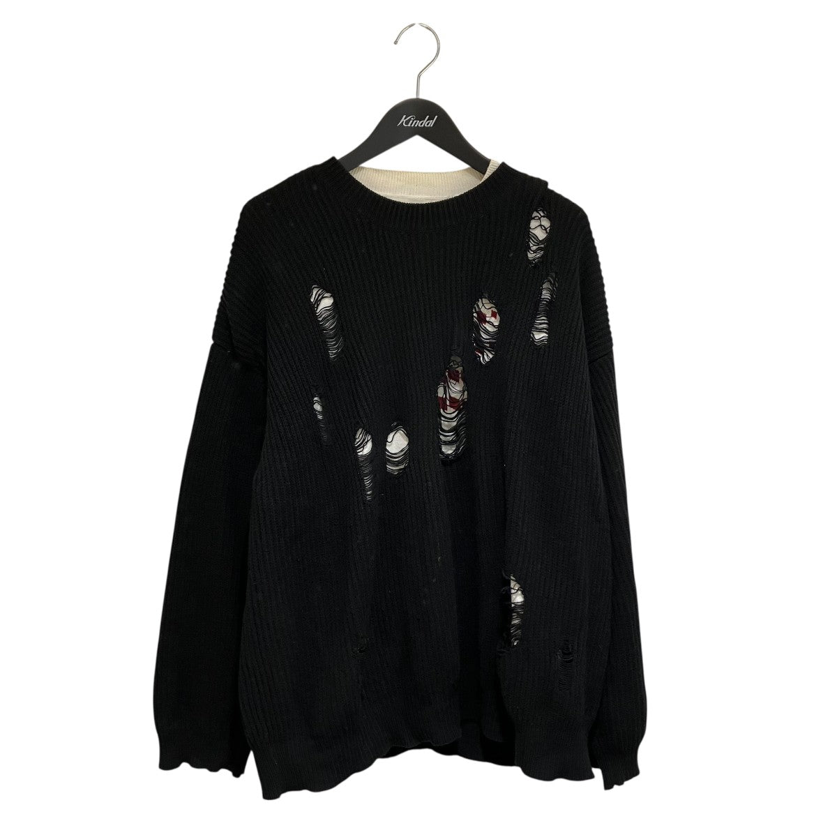 トップス DAIRIKU Layered Damage Knit 3290 DAIRIKU Layered Damage Knit 3290 SALE 50%OFF ! 【DAIRIKU