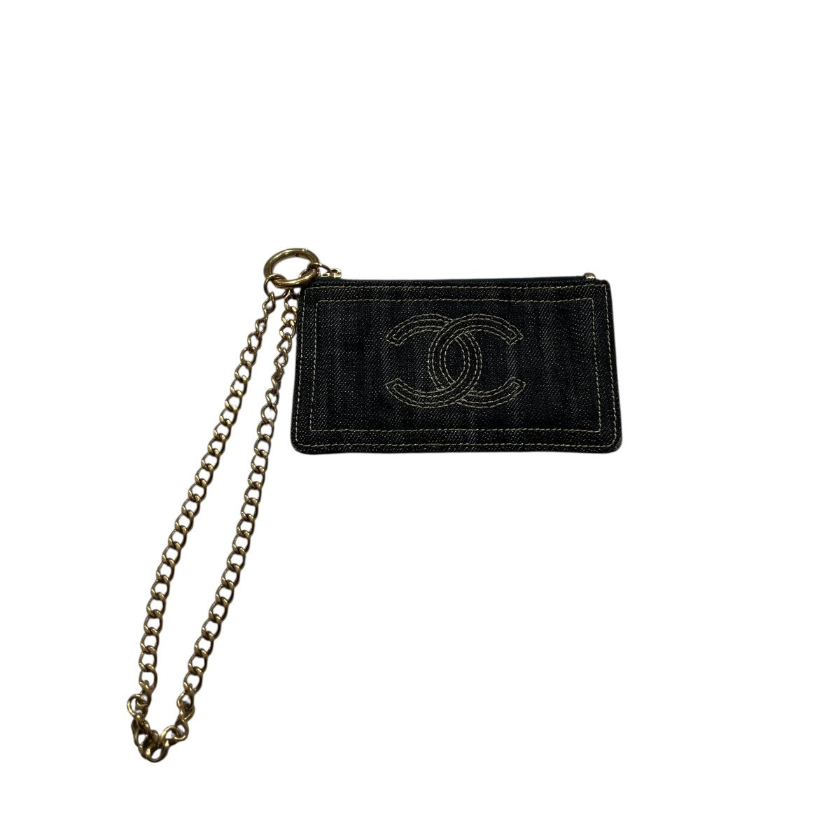 CHANEL(シャネル) ココマークデニムコインケース 1068**** インディゴ