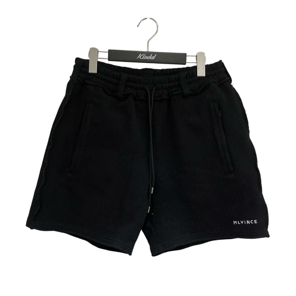 MLVINCE 25SSKNIT SHORTS BLACKショートパンツ 古着・中古-1枚目のアイテム画像