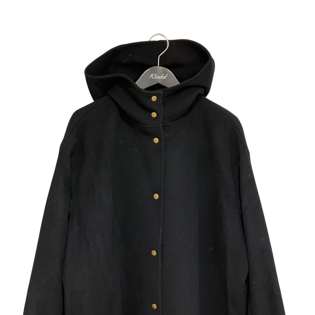 yori(ヨリ) フーデッドコートYR1825-083AT YR1825-083AT ブラック