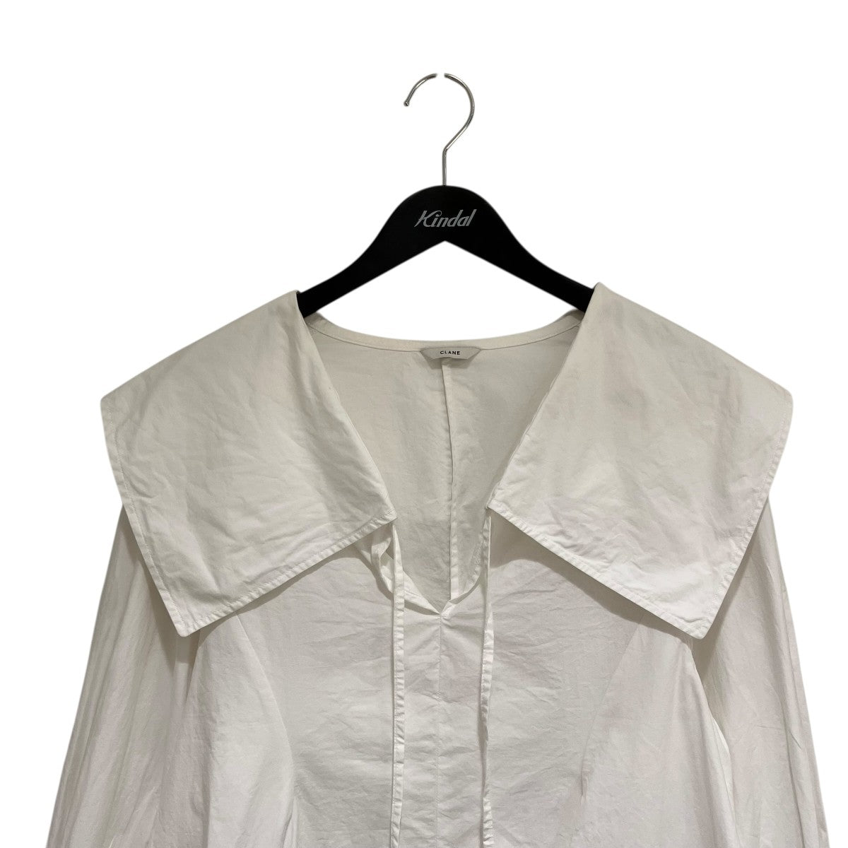 CLANE(クラネ) BIG COLLAR DRAWSTRING BLOUSEブラウス18122-4012 18122