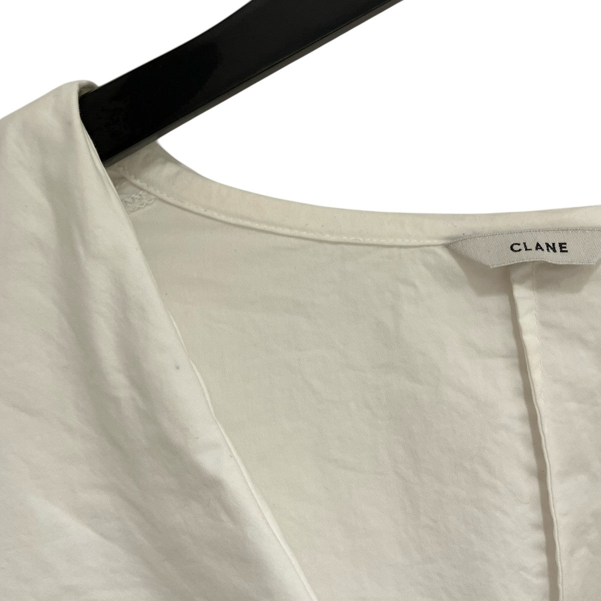 CLANE BIG COLLAR DRAWSTRING BLOUSEブラウス18122-4012 古着・中古-5枚目のアイテム画像
