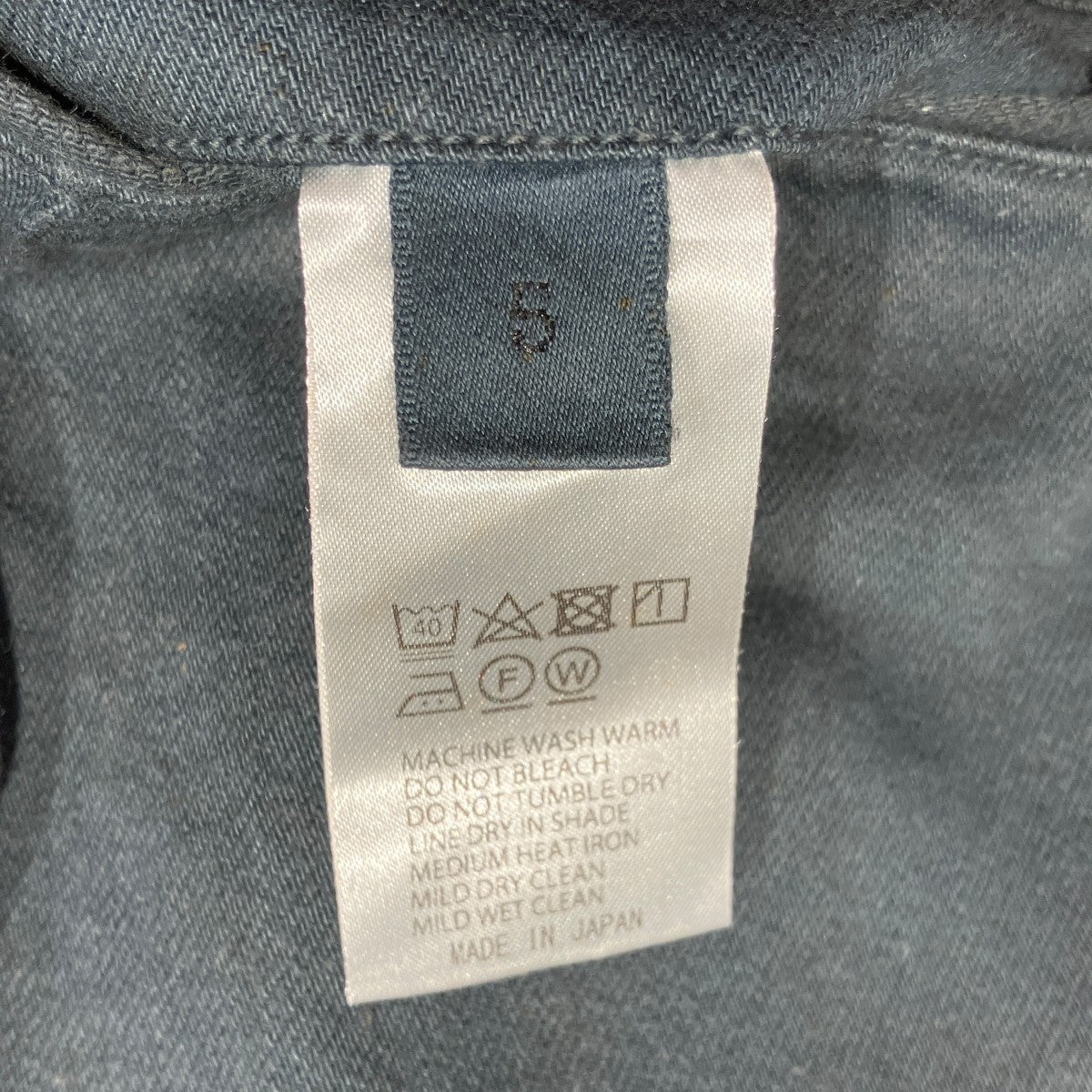 unfil 2タックトラウザーパンツWZSP-UM205 古着・中古-6枚目のアイテム画像