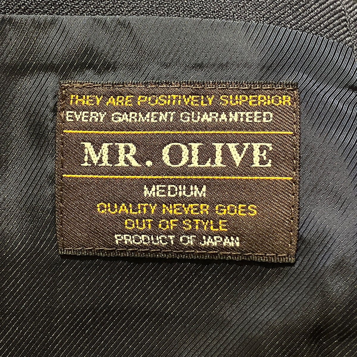 MR．OLIVE RETORO POLYESTER TWILL 2B JKTテーラードジャケットM18101 古着・中古-5枚目のアイテム画像