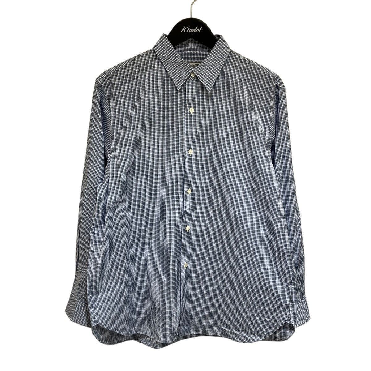 UNIVERSAL PRODUCTS． CANCLINI FRENCH FRONT L S SHIRTS長袖シャツ253-60301 古着・中古-1枚目のアイテム画像