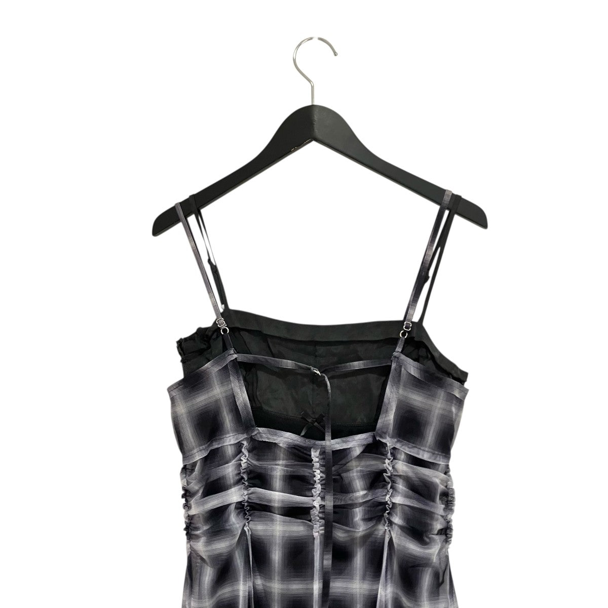MAISON SPECIAL See-through Plaid Layered Dressワンピース2125165207 古着・中古-4枚目のアイテム画像