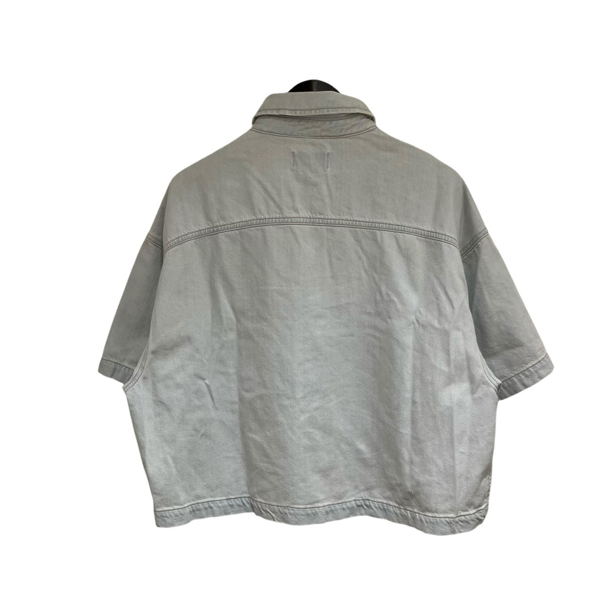 AGOLDE 半袖デニムシャツ24010923000110 古着・中古-2枚目のアイテム画像