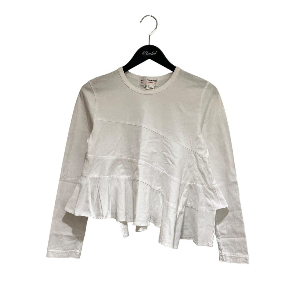 COMME des GARCONS GIRL 長袖カットソーND-T005 古着・中古-1枚目のアイテム画像